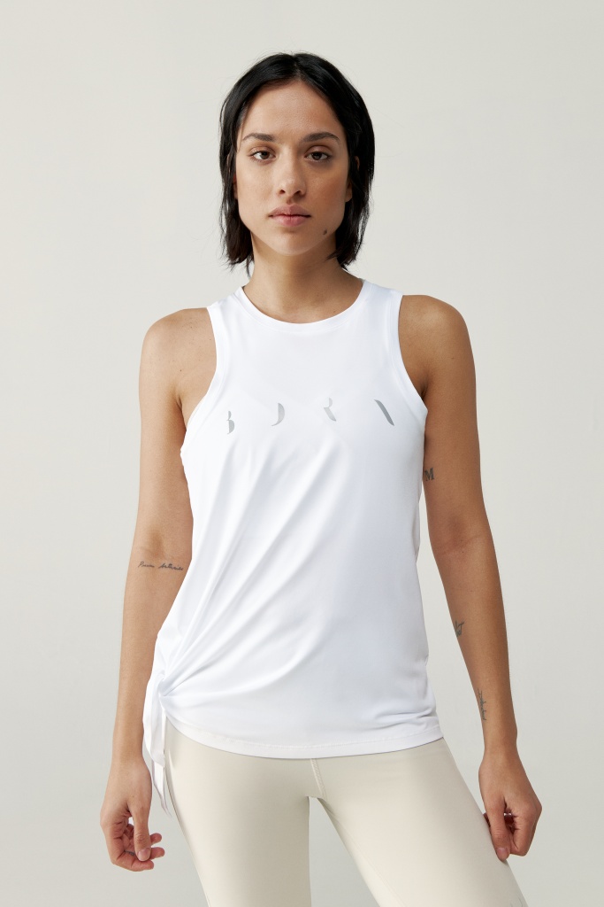 Bílé dámské tílko