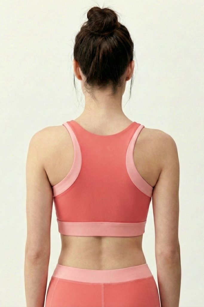 Růžový sportovní top