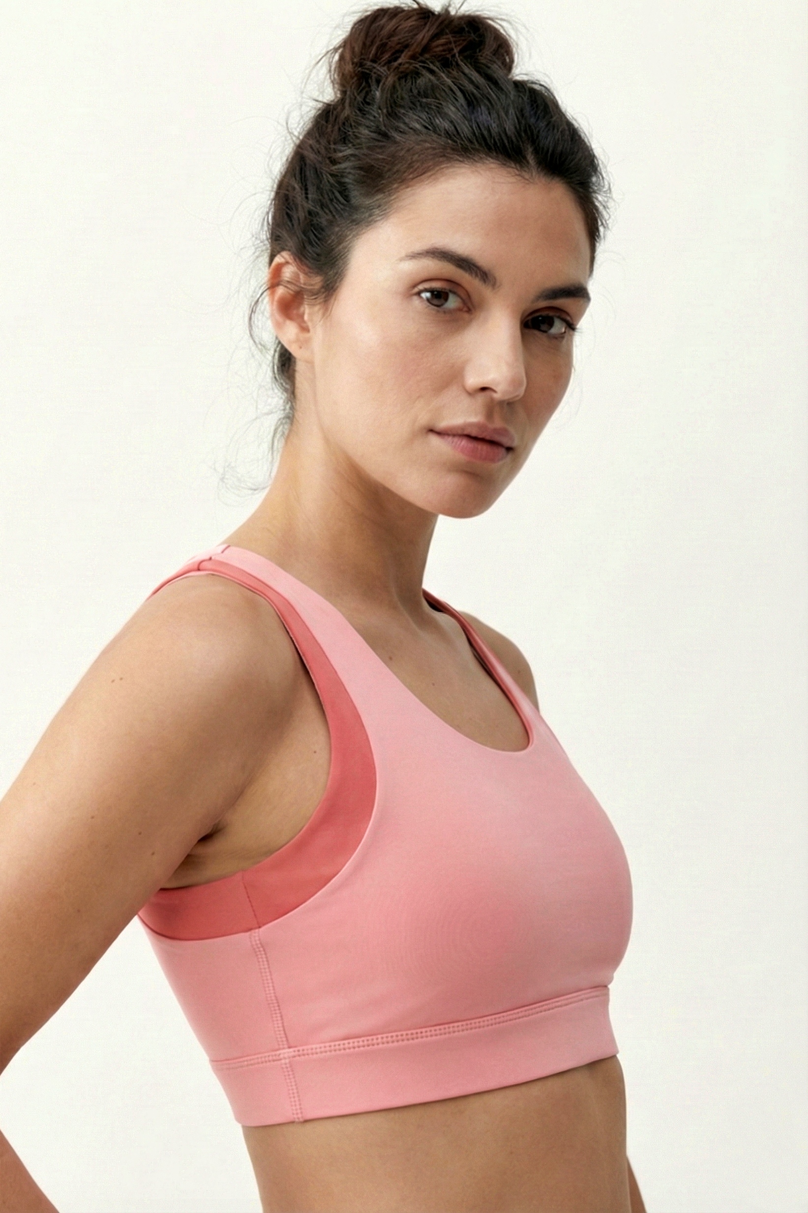 Růžový sportovní top