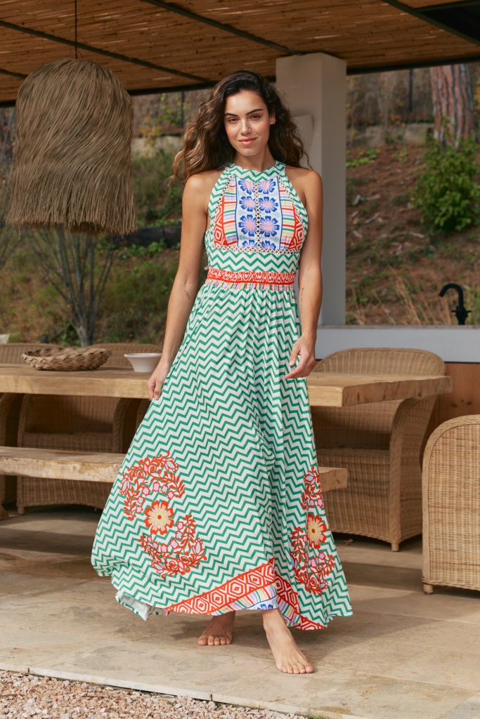 Maxi boho šaty