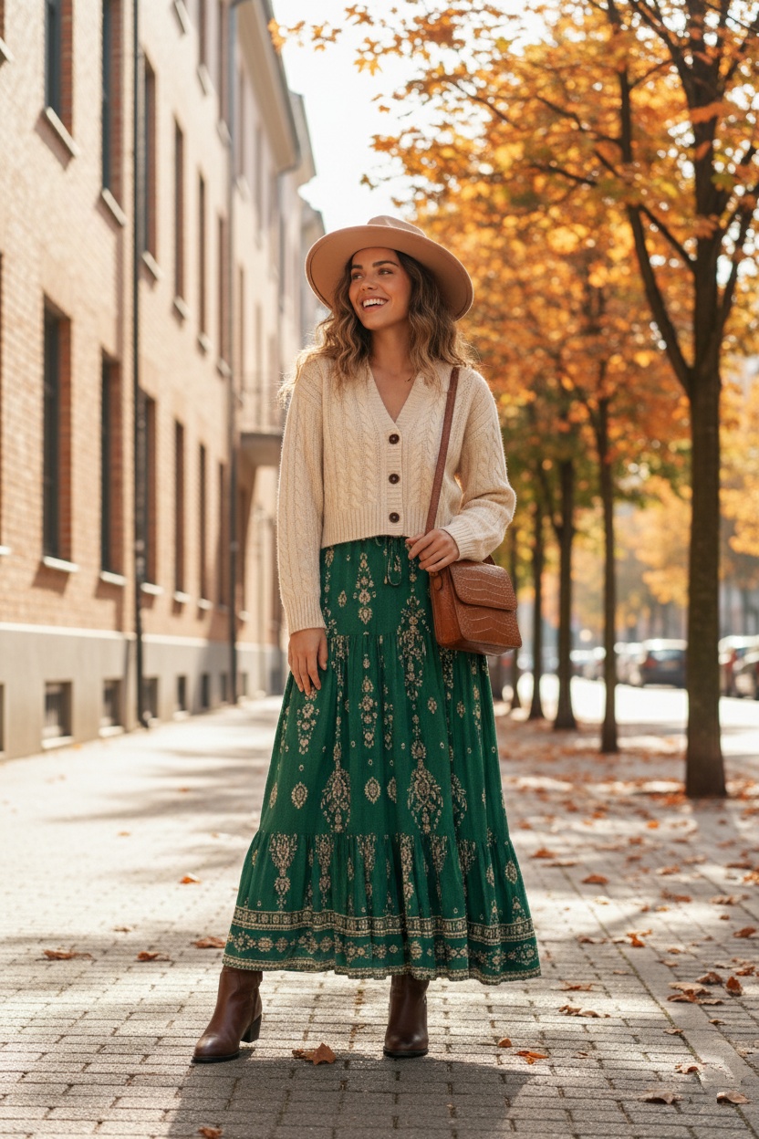 Zelené dlouhé šaty