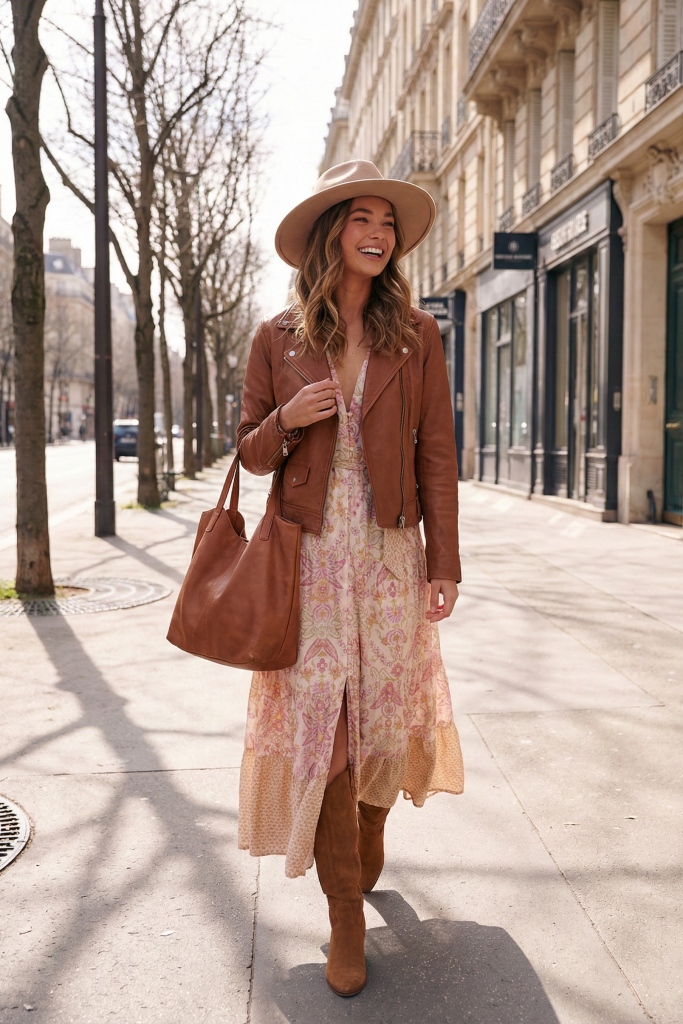 Květované maxi šaty